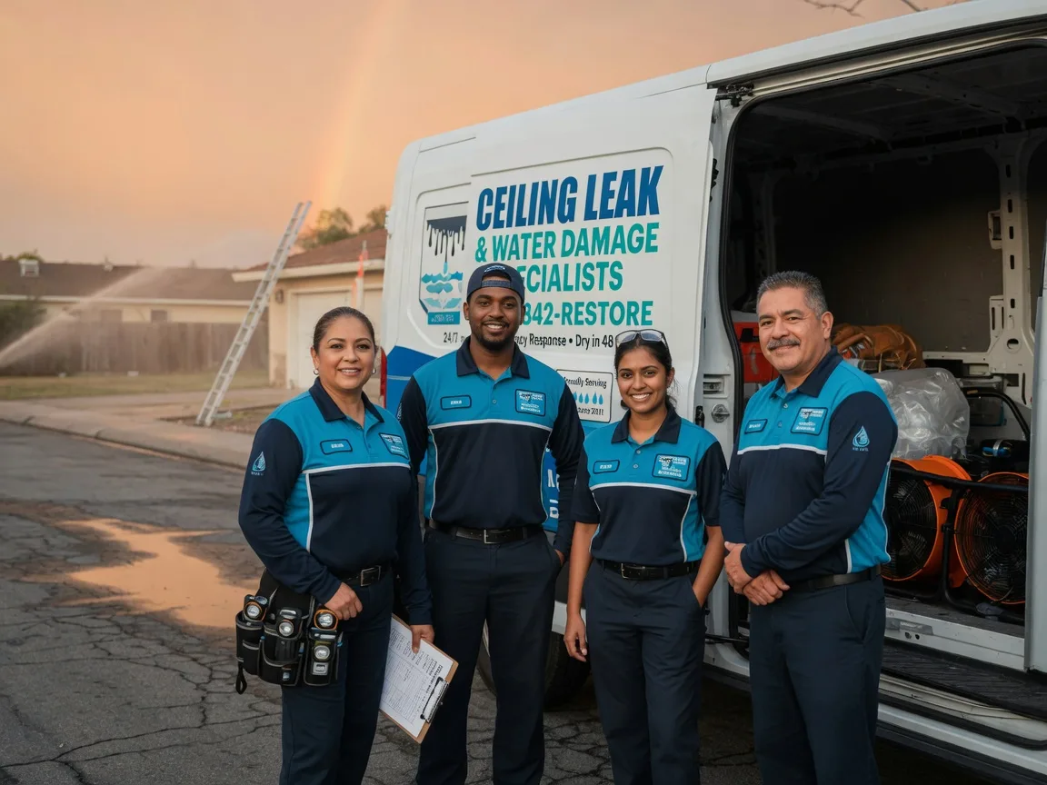 Ceiling Leak Cleanup company in Farnhamville, IA